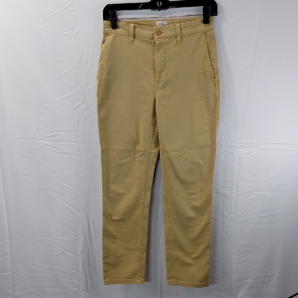 J. Crew Women's Khaki Straight Leg Pants
